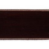 Schumacher Truffle Velvet Tape Wide