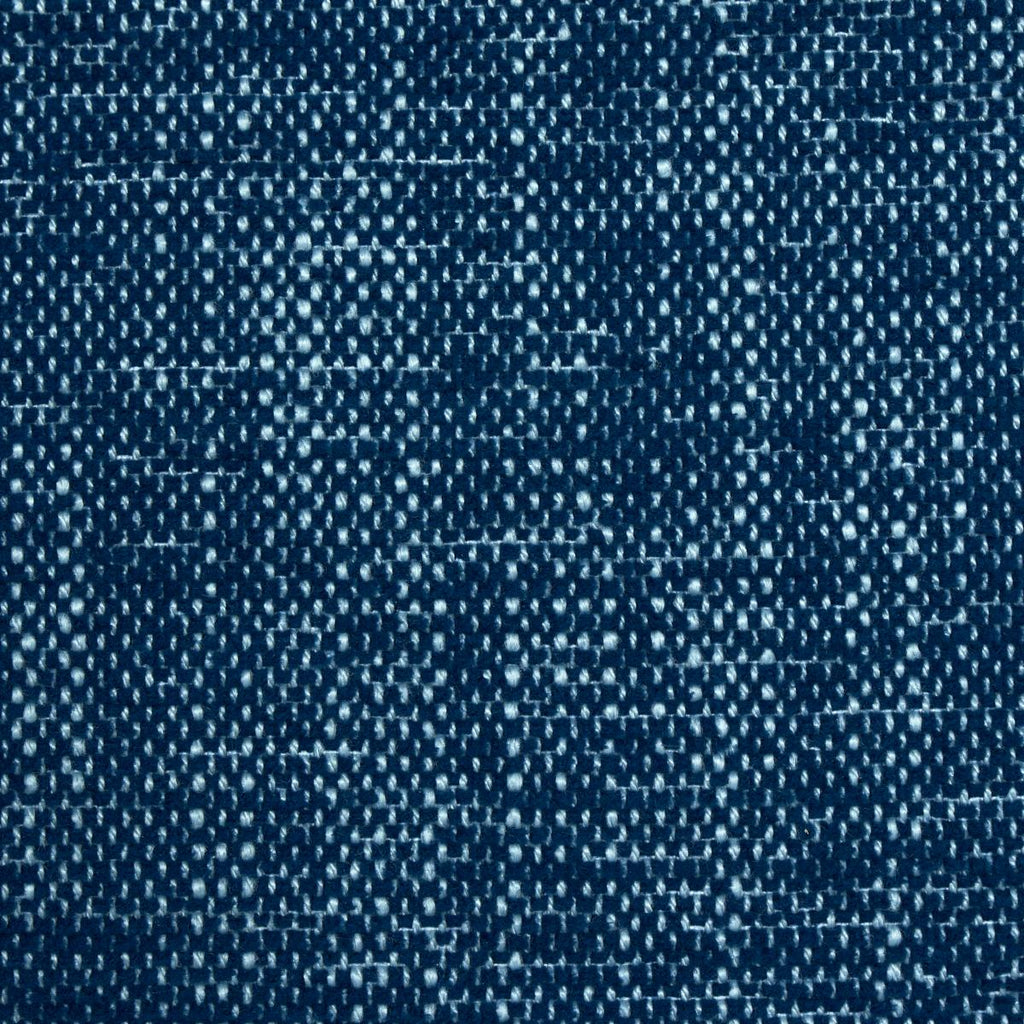 Schumacher Dean Indoor/Outdoor Midnight Blue Fabric