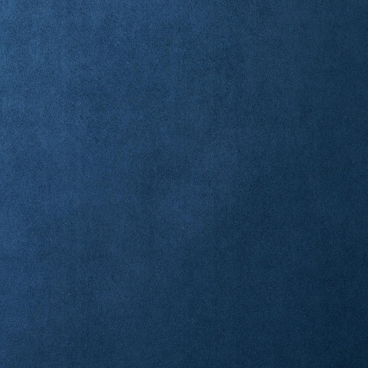 Schumacher Vegan Suede Indigo Fabric