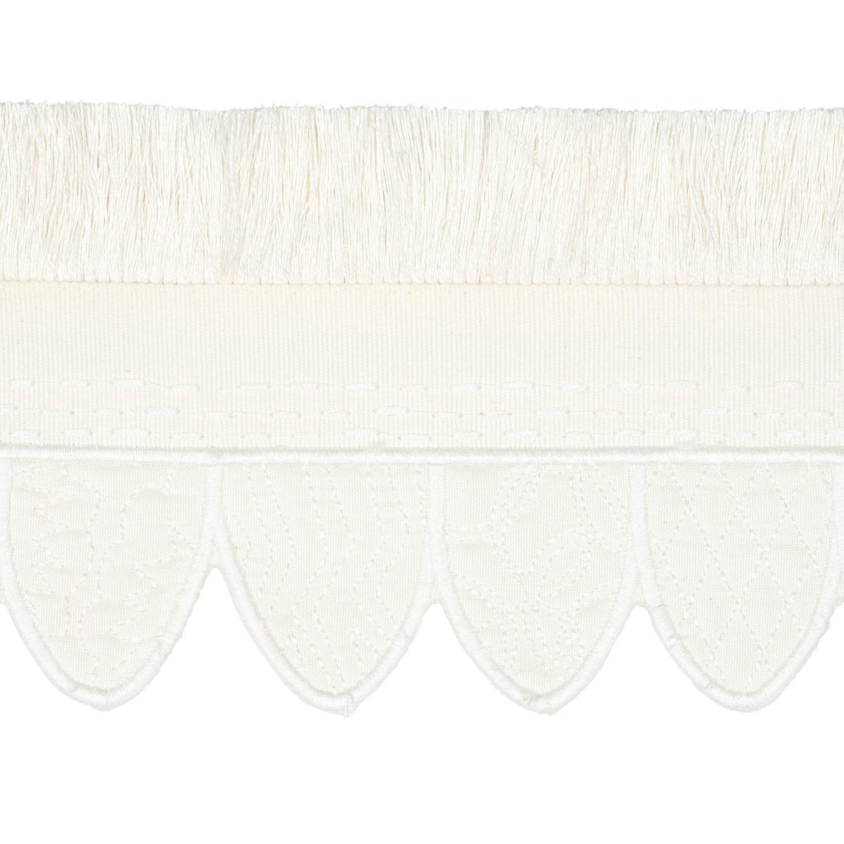 Schumacher Heraldic Ivory Trim