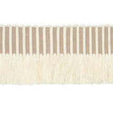 Schumacher Ivory Graphic Fringe