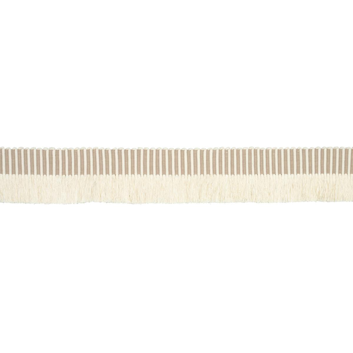 Schumacher Ivory Graphic Fringe