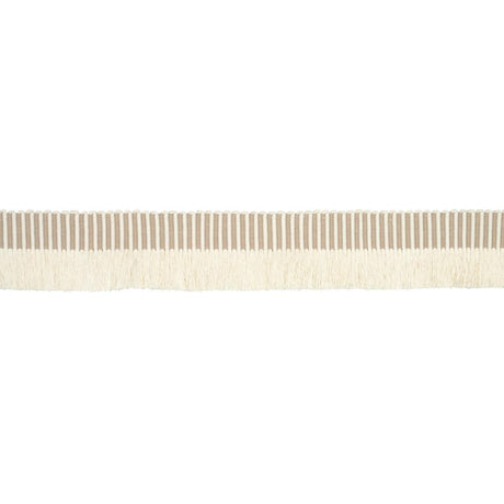 Schumacher Ivory Graphic Fringe
