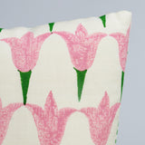 Schumacher Rose & Grass 24" x 12" Tulip + Seed Pillow