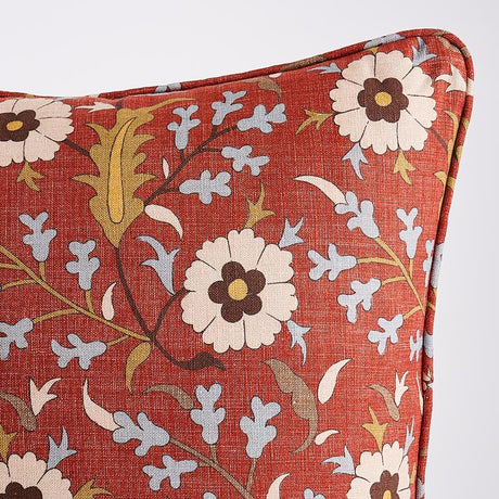 Schumacher Pompeii 22" x 22" Floralia Pillow
