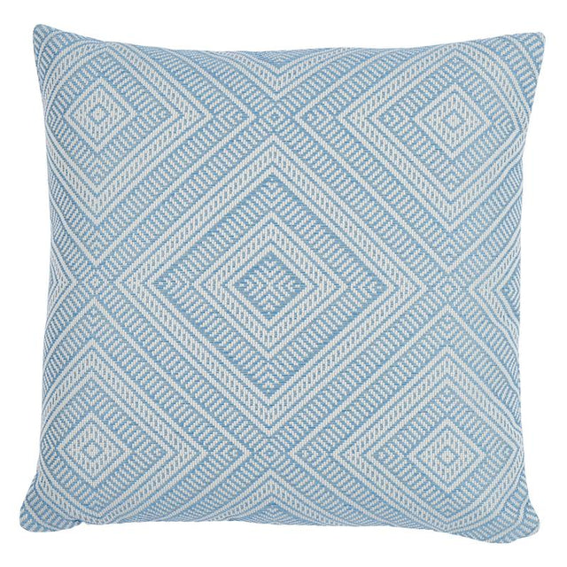 Schumacher Sky 22" x 22" Tortola I/O Pillow