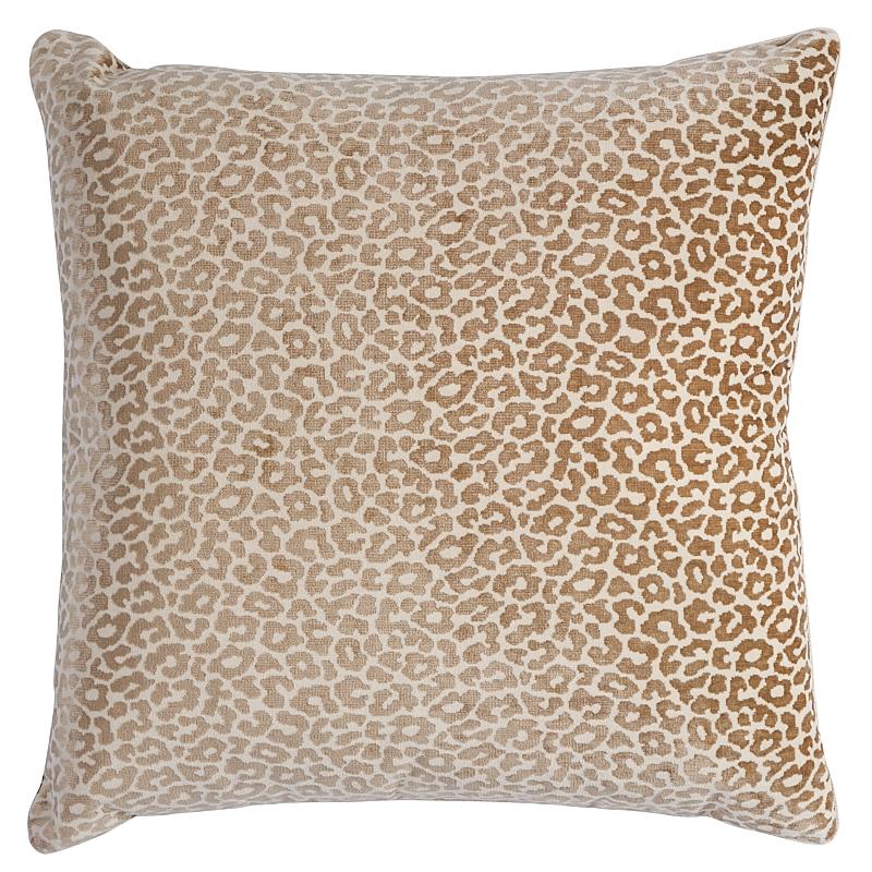 Schumacher Natural 24" x 24" Madeleine Pillow