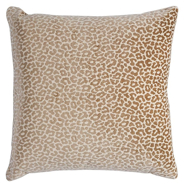 Schumacher Natural 24" x 24" Madeleine Pillow