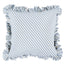 Schumacher Sky 16" x 16" Brigitte Stripe Pillow