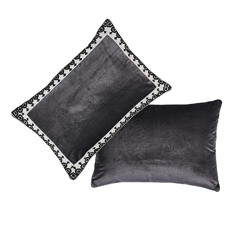 Schumacher Onyx 20" x 14" Noelia Pillow