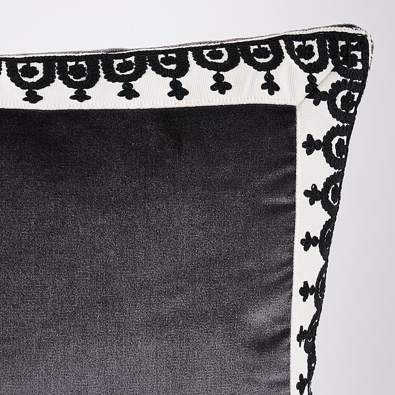 Schumacher Onyx 20" x 14" Noelia Pillow