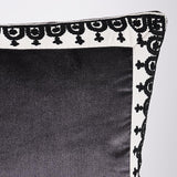 Schumacher Noelia Onyx 20" x 14" Pillow