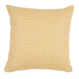 Schumacher Hickox Indoor/Outdoor Yellow 20" x 20" Pillow