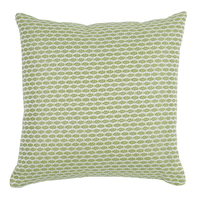 Schumacher Hickox Indoor/Outdoor Green 16" x 16" Pillow