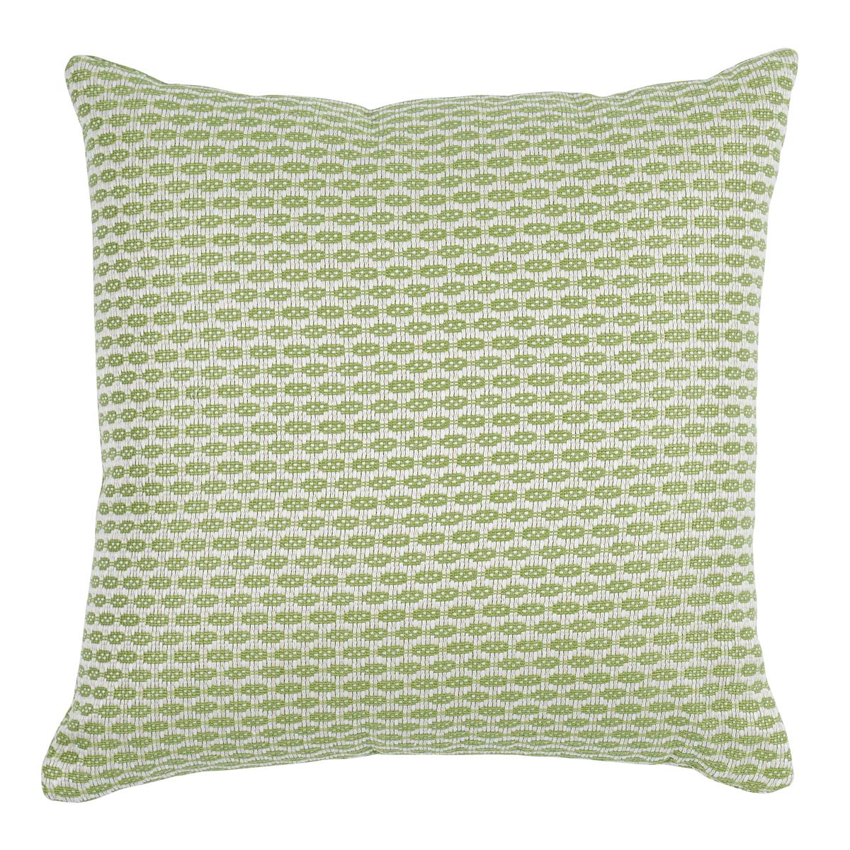 Schumacher Hickox Indoor/Outdoor Green 20" x 20" Pillow