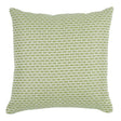 Schumacher Hickox Indoor/Outdoor Green 22" x 22" Pillow