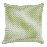 Schumacher Hickox Indoor/Outdoor Green 22" x 22" Pillow