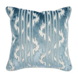 Schumacher Sky 18" x 18" Murat Velvet Pillow