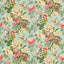 Sanderson Emperor Peony Jade/Apricot Fabric