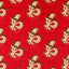Sanderson Water Dragon Cinnabar Red Fabric