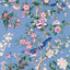 Sanderson Chinoiserie Hall Blueberry/Purple Wallpaper