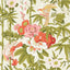 Sanderson Bamboo & Birds Mandarin Red/Olive Wallpaper