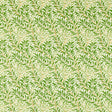 Morris & Co Willow Bough Leaf Green Fabric