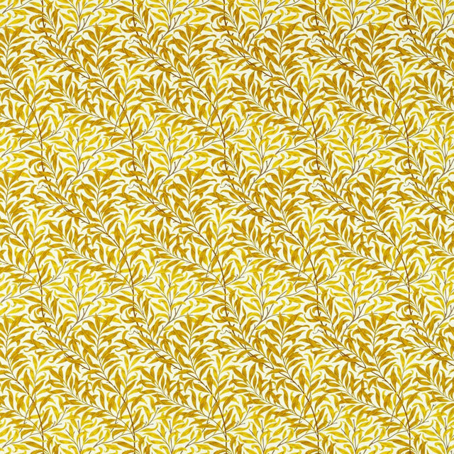Morris & Co Willow Bough Summer Yellow Fabric