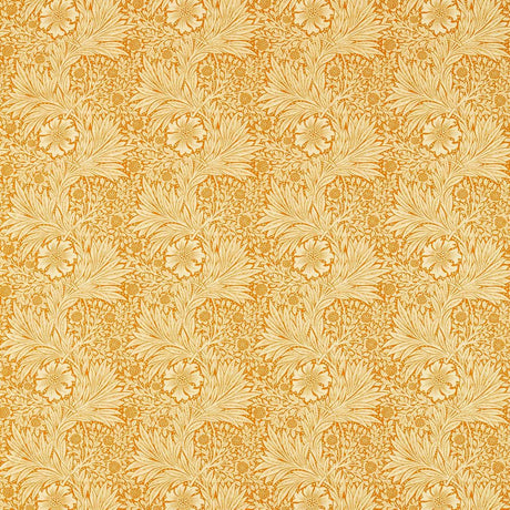 Morris & Co Marigold Cream/Orange Fabric