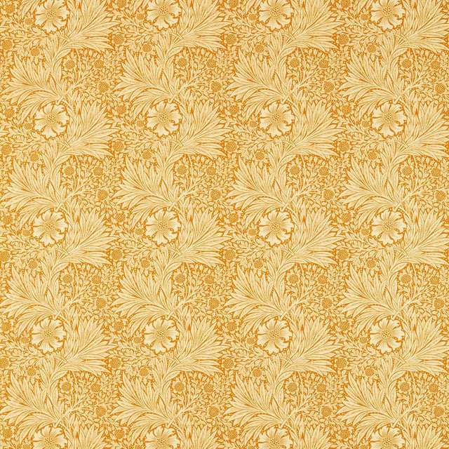 Morris & Co Marigold Cream/Orange Fabric