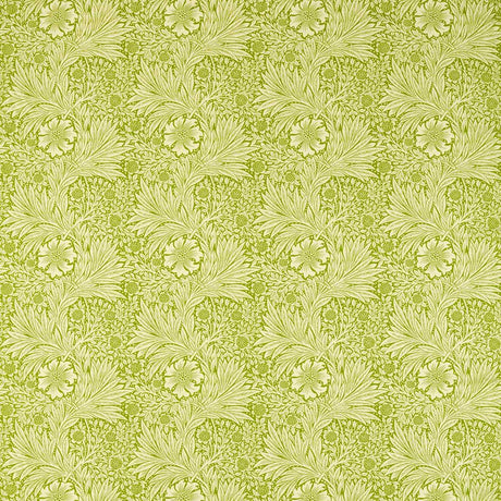 Morris & Co Marigold Cream/Sap Green Fabric