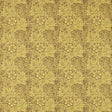 Morris & Co Marigold Summer Yellow/Chocolate Fabric