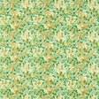 Morris & Co Honeysuckle Sky/Burnt Orange Fabric