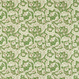 Morris & Co Bachelors Button Leaf Green/Sky Fabric