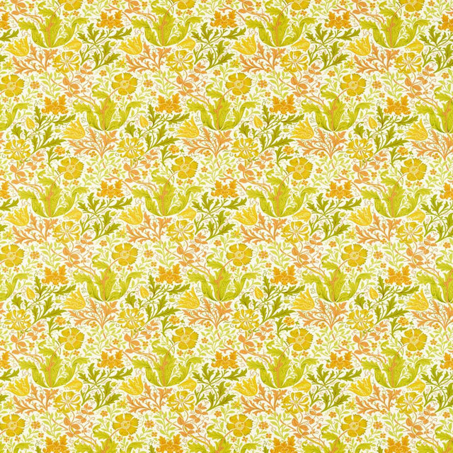 Morris & Co Compton Summer Yellow Fabric