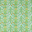 Morris & Co Woodland Weeds Orange/Turquoise Fabric