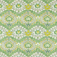 Morris & Co Merton Leaf Green/Sky Fabric