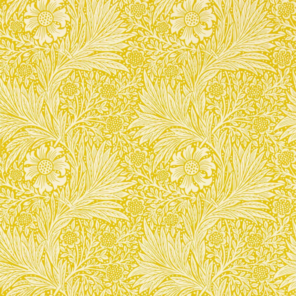 Morris & Co Marigold Yellow Wallpaper