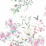 Sanderson Magnolia & Blossom Panel A Blossom/Leaf Wallpaper