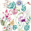 Harlequin Quitessence Lagoon/Cerise Wallpaper