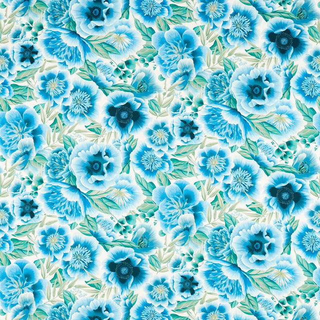 Harlequin Marsha Delft/Lagoon/Porcelain Fabric