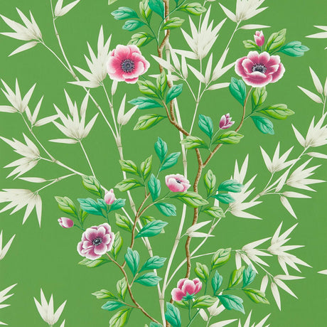 Harlequin Lady Alford Apple/Magenta Wallpaper