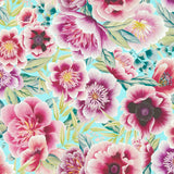 Harlequin Marsha Aqua/Peony/Magenta Wallpaper