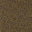 Harlequin Melodic Gold/Black Earth Wallpaper