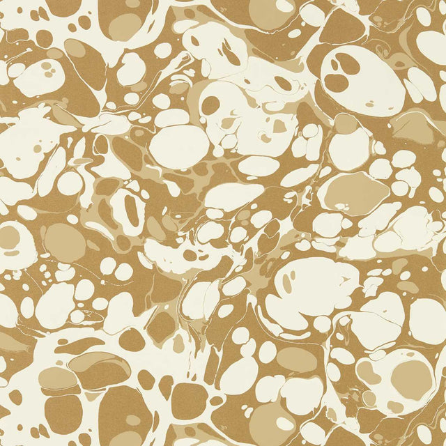 Harlequin Marble Incense/Soft Focus/Gold Wallpaper