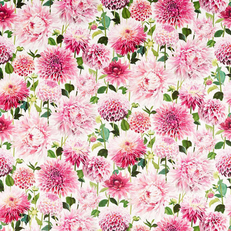 Harlequin Dahlia Blossom/Emerald/New Beginnings Fabric