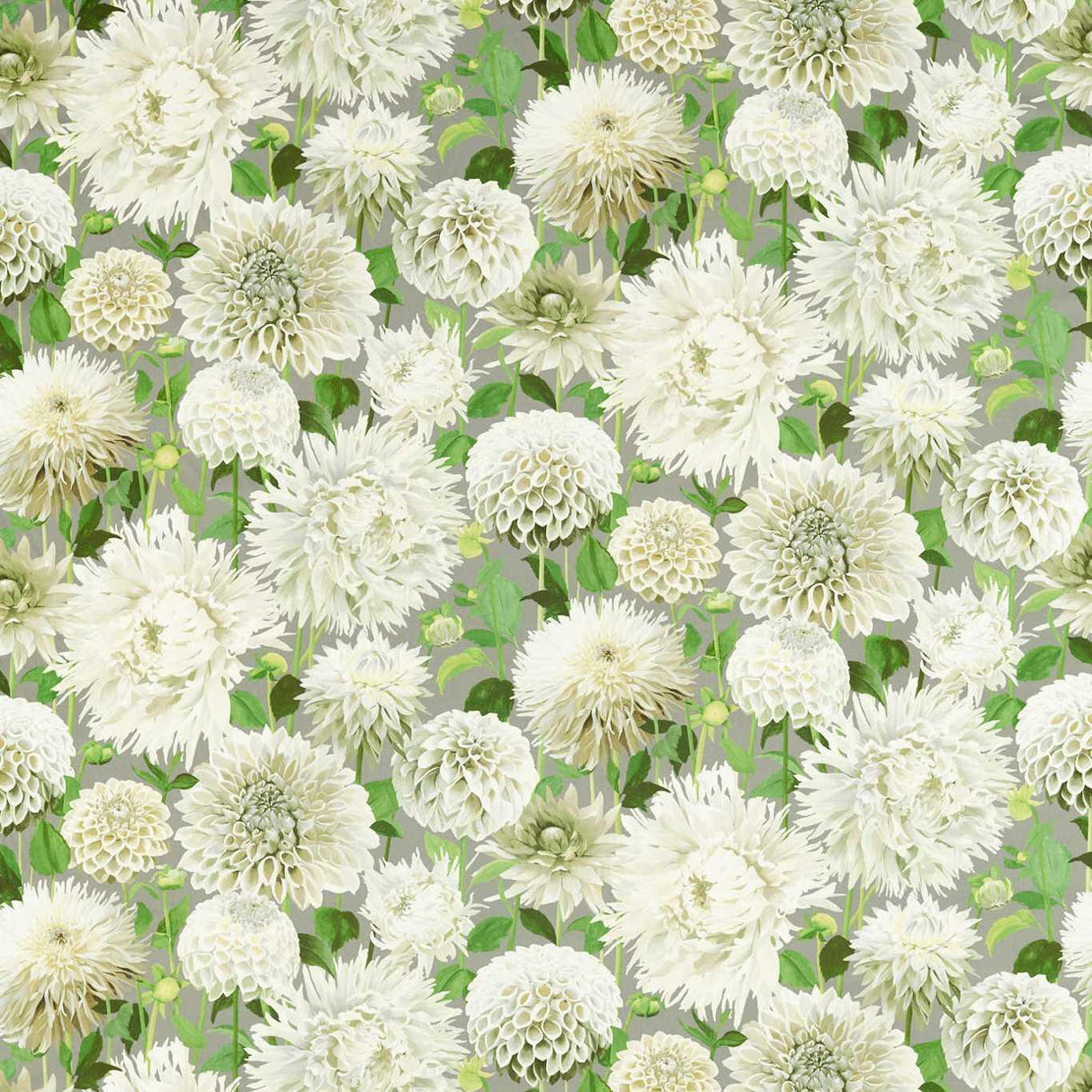 Harlequin Dahlia Sail Cloth/Meadow/Sketched Fabric