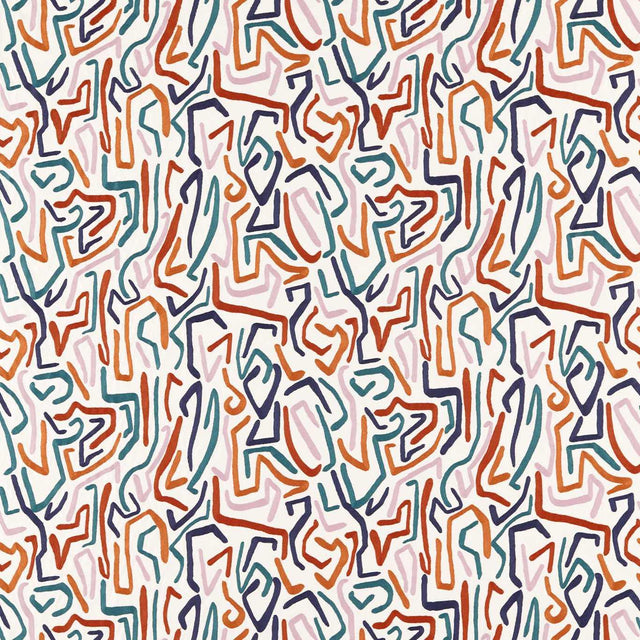 Harlequin Synchronic Brazilian Rosewood/Onsen/Fire Fabric