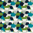 Harlequin Popova Amazonia/Sea Glass/Forest/Japanese Ink Fabric