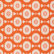 Harlequin Zinnia Clemetine/Peony Fabric
